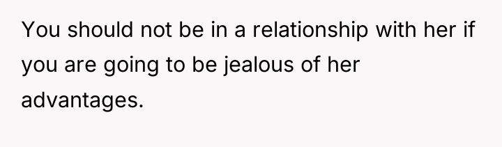 You should not be in a relationship with her if...