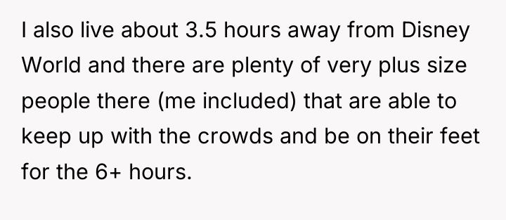 I also live about 3.5 hours away from Disney World...
