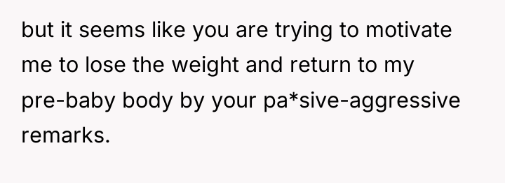 but it seems like you are trying to motivate me...