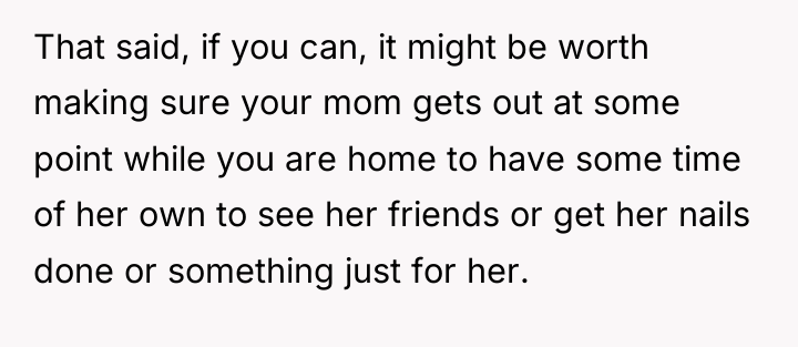 That said, if you can, it might be worth making...
