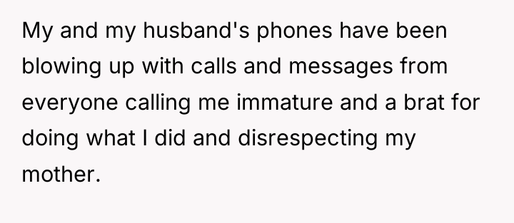 My and my husband's phones have been blowing up with...