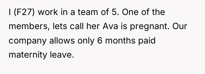 I (F27) work in a team of 5. One of...