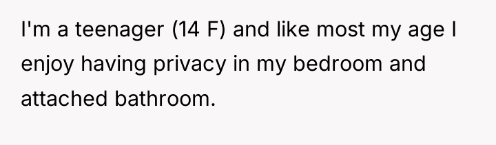 I'm a teenager (14 F) and like most my age...