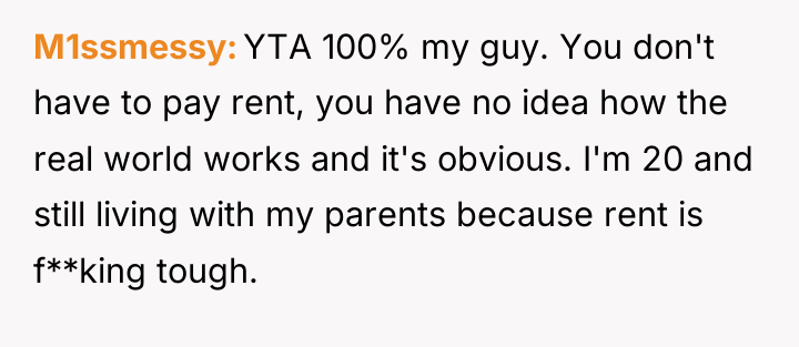 M1ssmessy YTA 100% my guy. You don't have to pay...