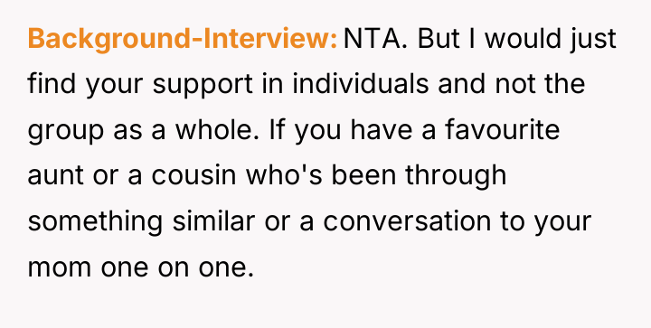 Background-Interview NTA. But I would just find your support in...