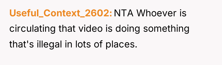 Useful_Context_2602 NTA Whoever is circulating that video is doing something...