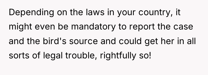 Depending on the laws in your country, it might even...