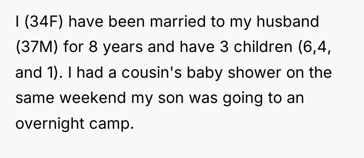 I (34F) have been married to my husband (37M) for...
