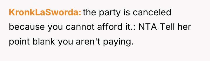 KronkLaSworda the party is canceled because you cannot afford it.:...