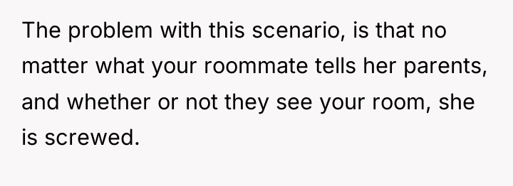 The problem with this scenario, is that no matter what...
