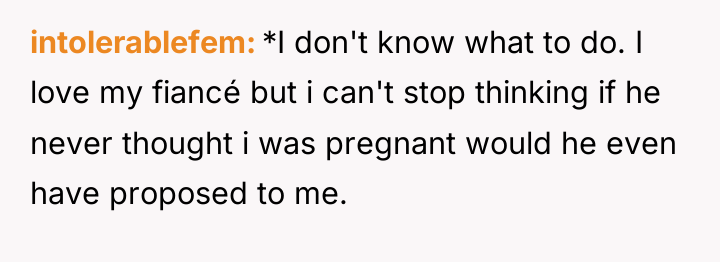intolerablefem *I don't know what to do. I love my...