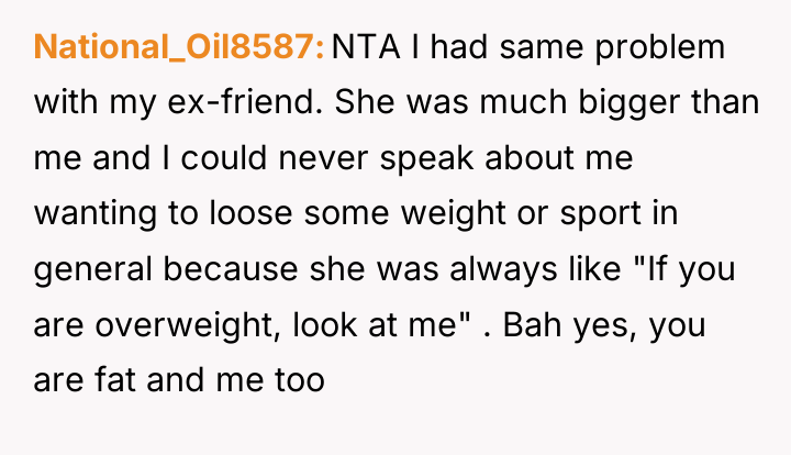 National_Oil8587 NTA I had same problem with my ex-friend. She...