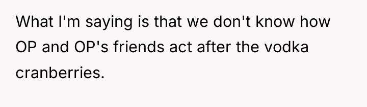 What I'm saying is that we don't know how OP...
