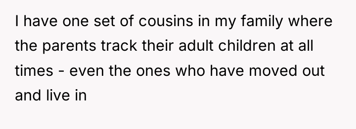 I have one set of cousins in my family where...