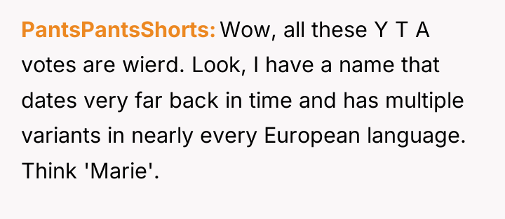 PantsPantsShorts Wow, all these Y T A votes are wierd....