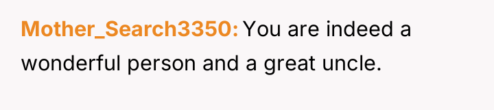 Mother_Search3350 You are indeed a wonderful person and a great...