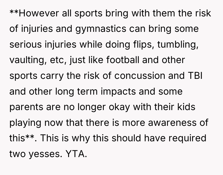 **However all sports bring with them the risk of injuries...