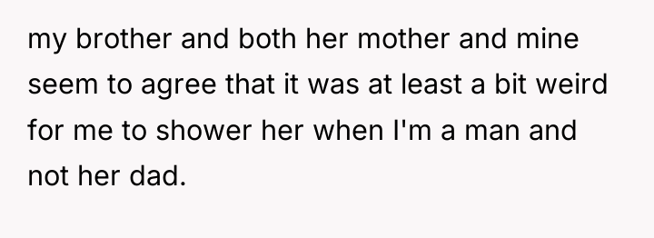 my brother and both her mother and mine seem to...