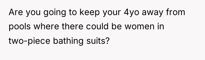 Are you going to keep your 4yo away from pools...