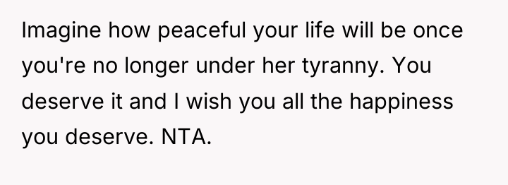 Imagine how peaceful your life will be once you're no...