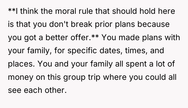 **I think the moral rule that should hold here is...
