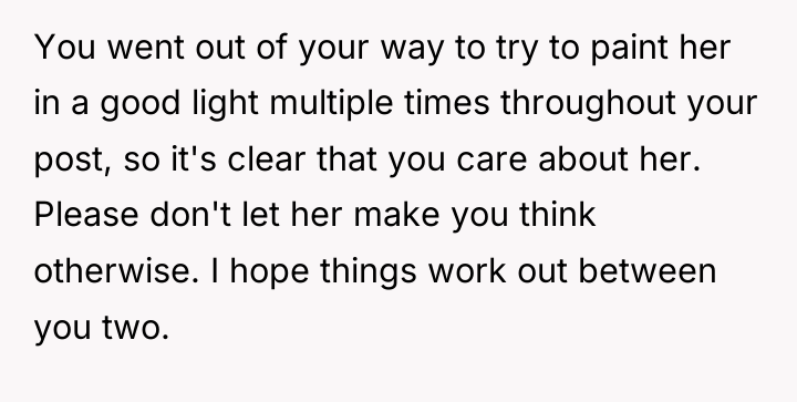 You went out of your way to try to paint...