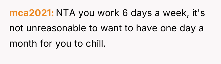 mca2021 NTA you work 6 days a week, it's not...