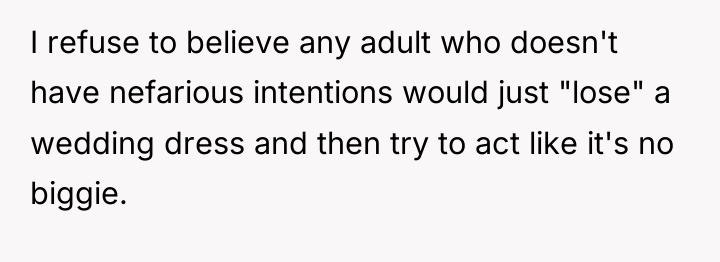 I refuse to believe any adult who doesn't have nefarious...