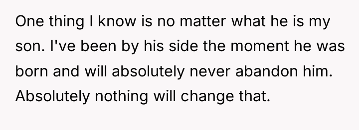 One thing I know is no matter what he is...