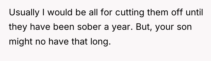 Usually I would be all for cutting them off until...