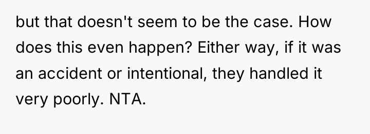 but that doesn't seem to be the case. How does...