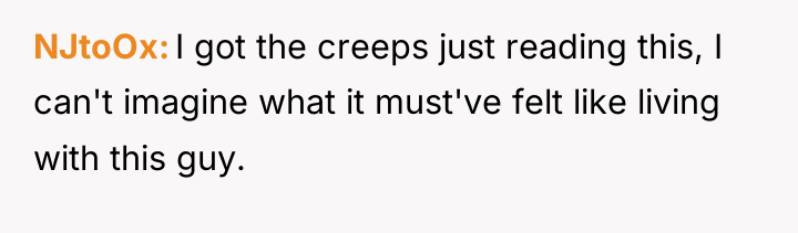 NJtoOx I got the creeps just reading this, I can't...