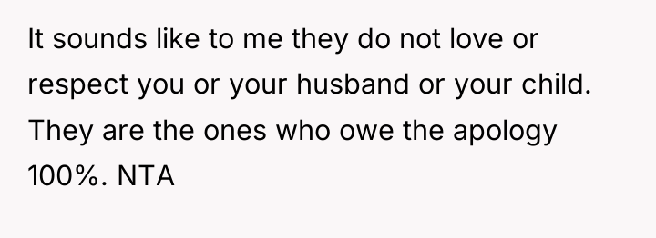 It sounds like to me they do not love or...