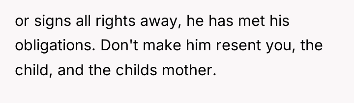 or signs all rights away, he has met his obligations....