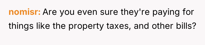 nomisr Are you even sure they're paying for things like...