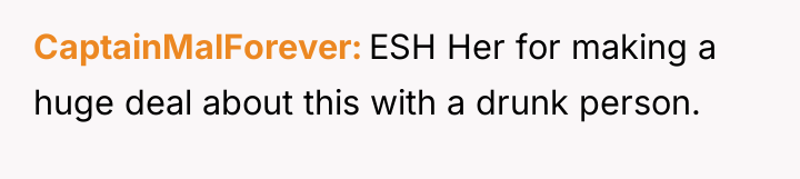 CaptainMalForever ESH Her for making a huge deal about this...