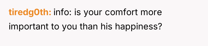 tiredg0th info: is your comfort more important to you than...