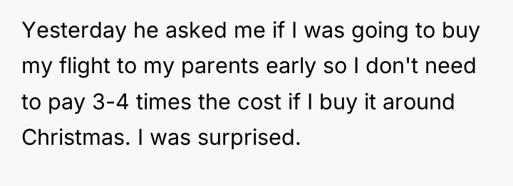 Yesterday he asked me if I was going to buy...