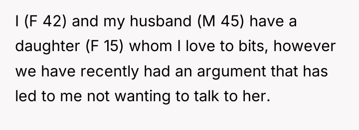 I (F 42) and my husband (M 45) have a...