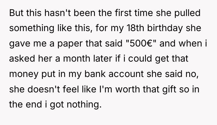 But this hasn't been the first time she pulled something...