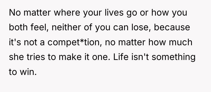 No matter where your lives go or how you both...