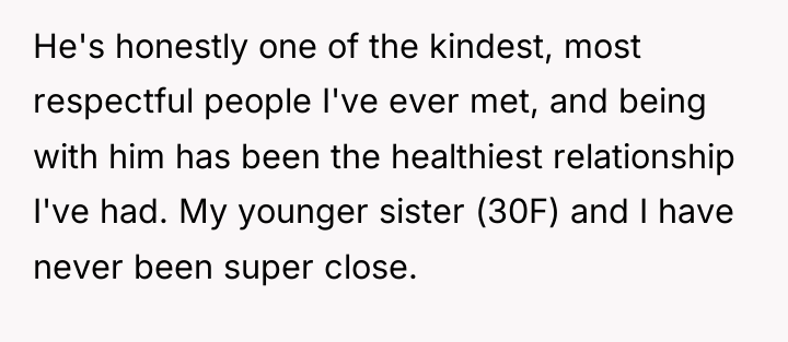 He's honestly one of the kindest, most respectful people I've...