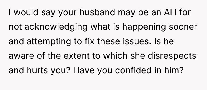 I would say your husband may be an AH for...