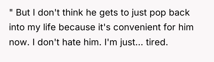 " But I don't think he gets to just pop...