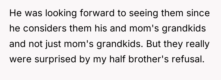 He was looking forward to seeing them since he considers...