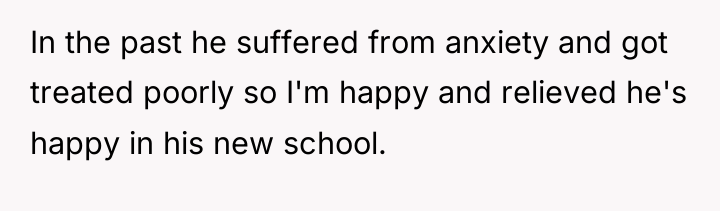 In the past he suffered from anxiety and got treated...
