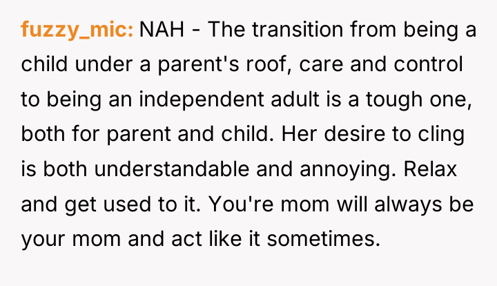 fuzzy_mic NAH - The transition from being a child under...