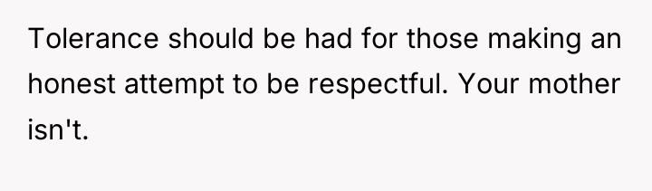 Tolerance should be had for those making an honest attempt...