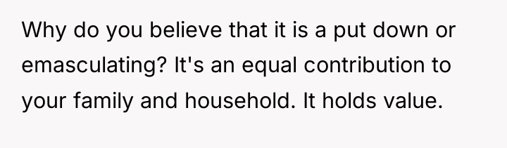 Why do you believe that it is a put down...