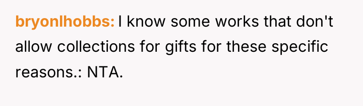 bryonlhobbs I know some works that don't allow collections for...